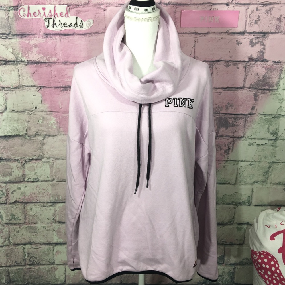 ‼️ SOLD ‼️ VS PINK 💕 Cowl Neck Sweatshirt!